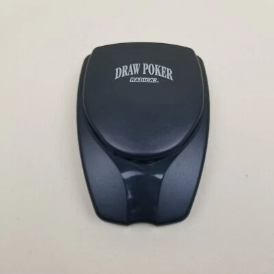 Juego electrónico portátil Radica Draw Poker 1999 tapa abatible. Foto 1 de 4