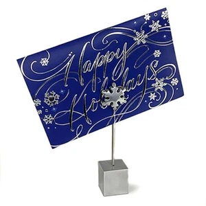 Snowflake Card & Picture Holder from Pottery Barn - Picture 1 of 5
