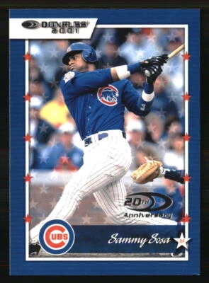 Sammy Sosa 2001 Donruss #23 BASEBALL Card - Image 1 of 2