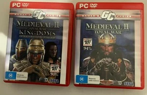 Mediaeval II Total War Kingdoms + Expansion Pack PC DVD-ROM - Picture 1 of 8