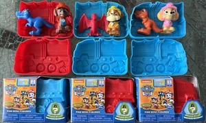 Paw Patrol Dino Rescue 6 Stück (3 geöffnet, 3 versiegelt) Mystery Figur + Dinosaurier Neu - Bild 1 von 4