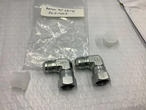 Lot Of 2 Parker 90 Degree Fittings PH-8-C6X-S - Picture 1 of 3
