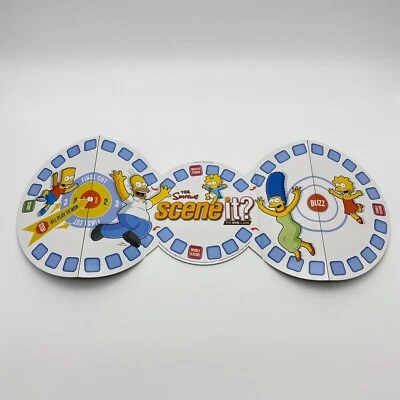 The Simpsons Scene It Game Board Only Replacement 2009 Parts Pieces Screenlife - Image 1 of 2