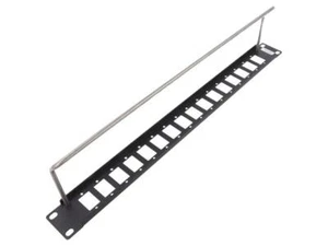CP30158 Patch panel Montageadapter SLIM RACK schraubbar 29mm 19" CLIFF - Picture 1 of 1