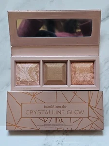 bareMinerals CRYSTALLINE GLOW Bronzer & Highlighter Palette - Picture 1 of 5