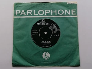 THE BEATLES 1963 UK 45 FROM ME TO YOU THANK YOU GIRL PARLOPHONE R 5015 - Picture 1 of 6