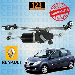 MECCANISMO TIRANTI TERGICRISTALLO COMPLETO DI MOTORINO RENAULT CLIO III 3 - Foto 1 di 4