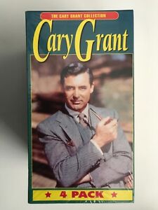 The Cary Grant Collection Rare New VHS 4 Movie Feature Sealed Video Classic