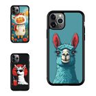 cartoon Llama Alpaca For iPhone 11 12 13 14 XS 15 Pro Max Phone Cases