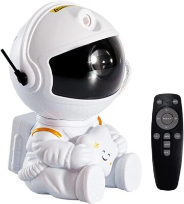 Astronaut Sternenhimmel Projektor/ LED Galaxy Nachtlicht Mit Fernbedienung 360° - Bild 1 von 4