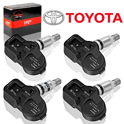 4X Genuine 42607-06020 Tire Pressure Monitoring Sensor For Toyota Corolla Prius - Image 1 of 4