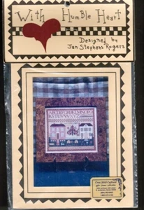 With Humble Heart Jan Stephens Rogers Do Unto Others Cross Stitch Pattern New - Picture 1 of 3