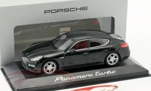 1:43 Minichamps 2014 Porsche Panamera GTS Turbo Blk "Porsche Drivers Selection" - Picture 1 of 4