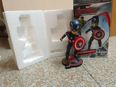 NECA - Bobble Head Avengers Age of Ultron - Captain America Resina 17cm - Imagen 1 de 3
