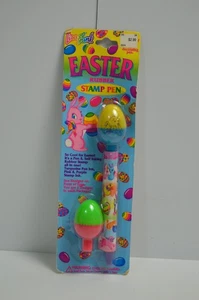 Vintage Lisa Frank Ostern Stempel Stift Neu in Verpackung Neu P382 Welpe & Küken - Bild 1 von 11