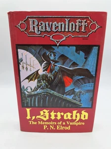 Ravenloft I, Strahd Memoirs Of A Vampire P.N. Elrod Hardcover Book 1st Edition - Picture 1 of 5