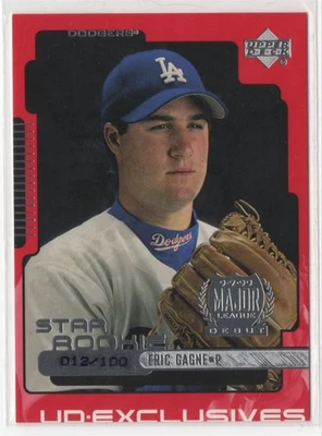 Star Rookie 2000 cubierta superior exclusivo Eric Gagne/100 Foto 1 de 2