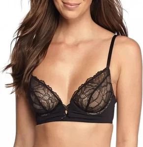NWT b.tempt'd by Wacoal Bra Size 32B Corset Underwire B.gorgeous Lace Black - Picture 1 of 11
