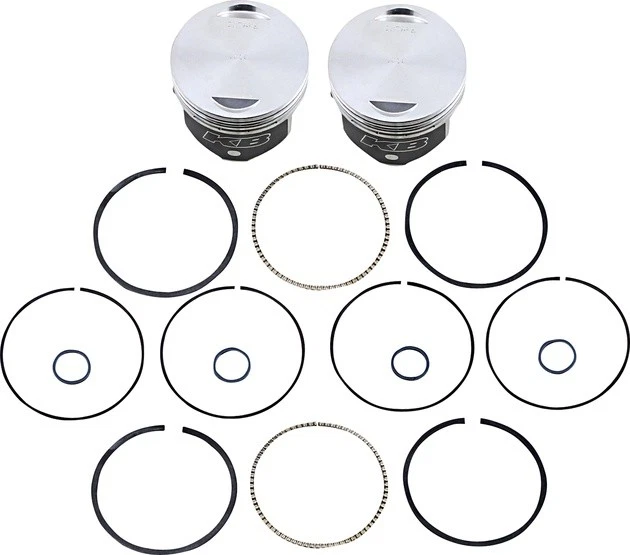 KB Hypereutectic Cast Pistons 88ci +.010 8.8:1 for Harley Davidson Twin Cam - Image 1 of 1