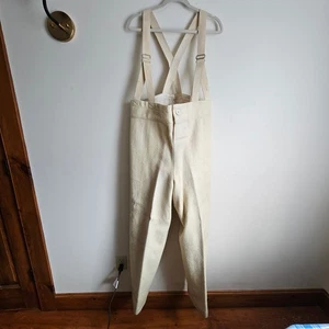 Original 1956 RAF Fearnought Aircraft Fire Fighters Trousers~Super Clean~Sz No 3 - Picture 1 of 9