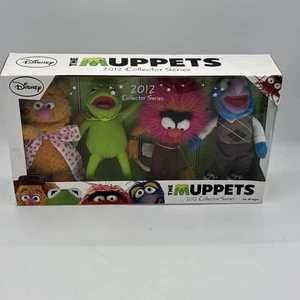 New NIB The Muppets 2012 collector series set 4 plush Kermit Gonzo Animal Fozzie - Picture 1 of 6