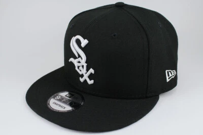NUEVA ERA 9FIFTY GORRA SNAPBACK BÁSICA MLB CHICAGO WHITE SOX TEAM NEGRA ADULTOS HOMBRES Foto 1 de 4