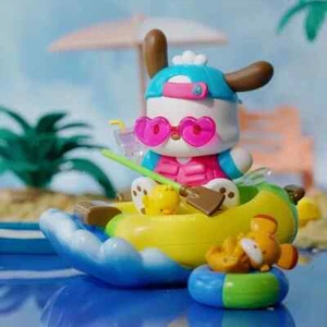 Nuevo Pacha Perro Vacaciones Playa Moda Jugar Caja Ciega Dibujos Anime Muñeca Hecho a Mano Cu - Imagen 1 de 28