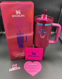 Stanley Berry Trüffel Valentinstag Flowstate Löscher 40oz Brandneu IN HAND - Bild 1 von 1