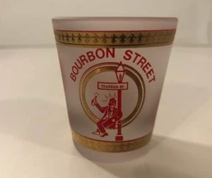 Bourbon Street “The Birthplace Of Jazz” Shot Glass COMBINED SHIPPING - Picture 1 of 3