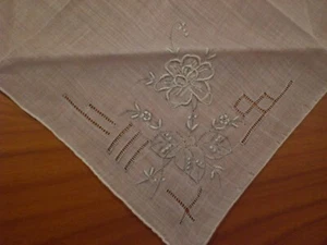 Antik Tuch Taschentuch Stickerei, Chinese Handkerchief, China ca. 1955 - Bild 1 von 8