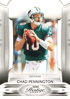 2009 Prestige #51 CHAD PENNINGTON Dolphins QB NFL Football Card - Image 1 of 2