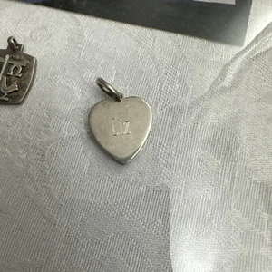 Tiffany & Co. Liz Monogrmmed Vintage Silver Small Replacement Heart Pendant - Picture 1 of 3