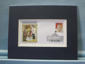 The American Circus & First Day Cover del francobollo clown del circo - Foto 1 di 1