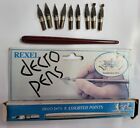 REXEL decro Pens with 9 assorted points William Mitchell's Collectables