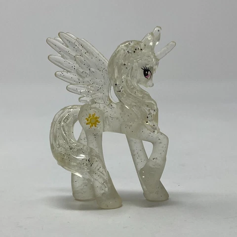 My Little Pony Crystal Mini Collection Princess Celestia Blind Bag Pony Clear Cover