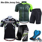Sponeed Cycling Jersey & Shorts Sets Pro Cyclist Garment MTB Road Biker Uniforms