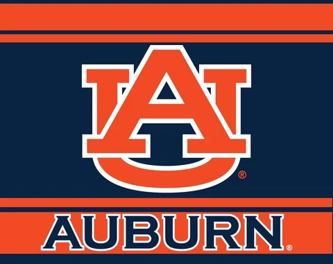 AUBURN 5" X 6" STRIPED MAGNET-AUBURN TIGERS CAR MAGNET-NEW FOR 2016 Cover