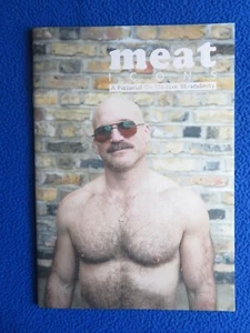 MEAT #6 ICON BEN A PICTORIAL ON MASCULINITY FROM UK 2022 ADRIAN SIGNED PHOTO - Imagen 1 de 10