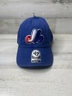 47 Brand Montreal Expos Mlb Franchise Fitted Baseball Hat/Cap Blue Size: Xl Nwt