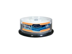 Optical Quantum 50GB 6X BD-R DL White Inkjet Hub Printable 25 Packs Disc Model O - Picture 1 of 1