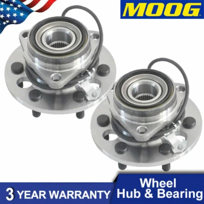 MOOG Pair Front Wheel Hub Bearing for 95-99 Chevy GMC K1500 Suburban Yukon 4x4 - Image 1 of 4