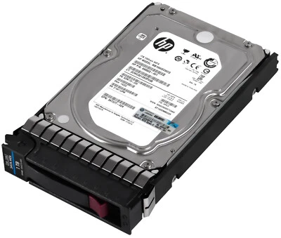 FESTPLATTE HP 695502-001 454273-001 MB1000ECWCQ 1TB 7.2K 128MB SATA II 3.5' - Bild 1 von 3