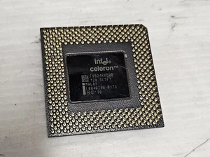 Intel Celeron 500MHz, SL3FY, Socket 370, 66MHz FSB, 128KB Cache, Mendocino Core - Picture 1 of 2