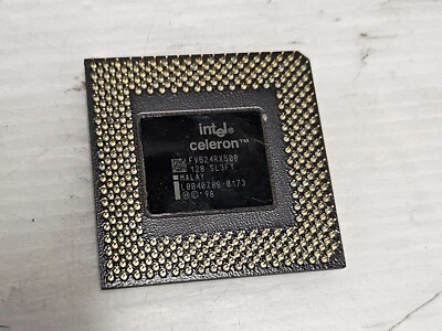 Intel Celeron 500MHz, SL3FY, Socket 370, 66MHz FSB, 128KB Cache, Mendocino Core - Image 1 of 2