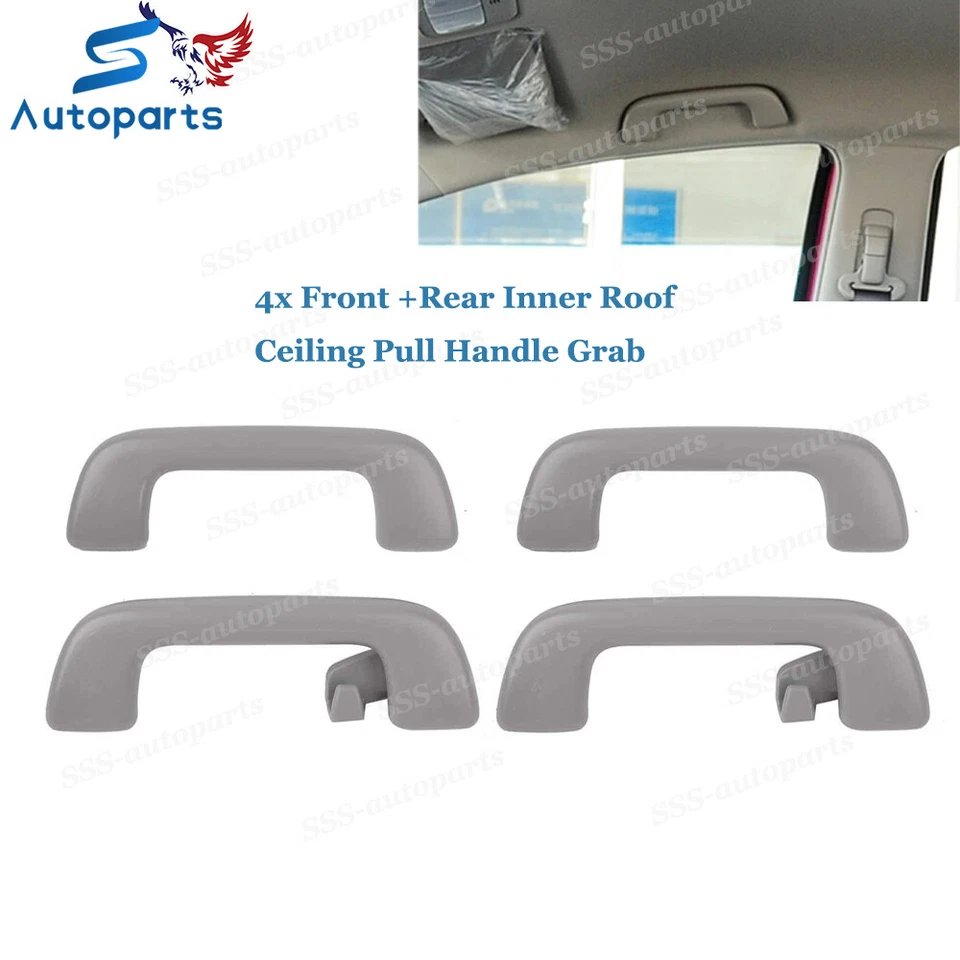 Front +Rear Inner Roof Ceiling Pull Handle Grab For Toyota Corolla Yaris Rav4 4x Foto 1 de 4
