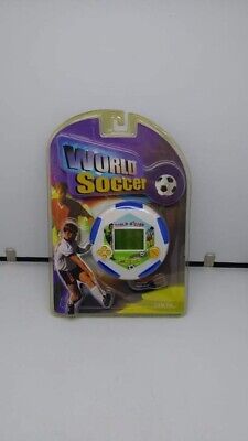 Vintage World Soccer LCD Video Game Mini Handheld with Lanyard BRAND NEW SEALED