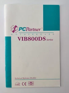 PCPartner VIB800DS socket 7 user manual - Zdjęcie 1 z 1