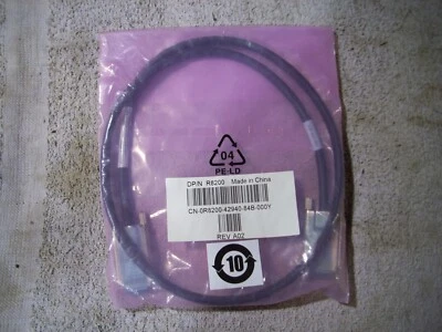 NEW Foxconn Dell Power Vault External 1M/3FT SAS Cable 4X R8200 0R8200 - Image 1 of 4