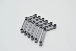 LEGO 6 x Joint New Dark Grey Dark Bluish Gray Technic Link 1x9 64451 4539297 - Picture 1 of 2