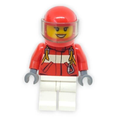 LEGO Pilotin Rettungssanitäter Sanitäter Rettung cty0607 60116 Minifigur Ersatz - Bild 1 von 4